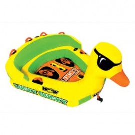 WOW Lucky Ducky Inflable Remolcable / 2 Personas